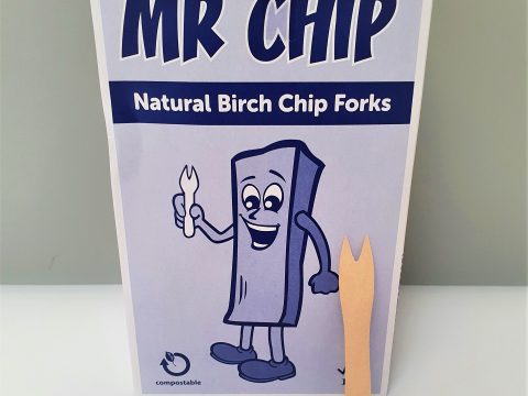 CUTLERY CHIP FORK WOODEN