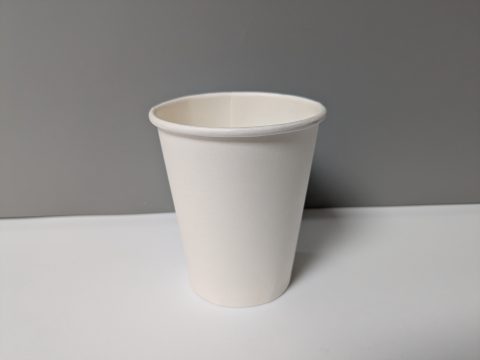 CUPS SINGLE WALL WHITE 8OZ